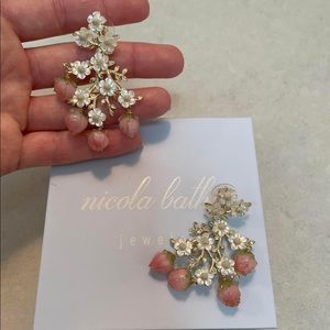 Nicola Bathie Strawberry Vine Earrings